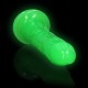 DILDO SLIM REALISTIC GLOW IN THE DARK 8'' / 20 CM REALROCK