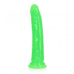 DILDO SLIM REALISTIC GLOW IN THE DARK 8'' / 20 CM REALROCK