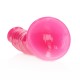 DILDO SLIM REALISTIC GLOW IN THE DARK 7'' / 18 CM ROSA REALROCK