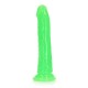 DILDO SLIM REALISTIC GLOW IN THE DARK 7'' / 18 CM REALROCK