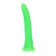 DILDO SLIM REALISTIC GLOW IN THE DARK 9'' / 22,5 CM REALROCK