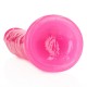 DILDO SLIM REALISTIC GLOW IN THE DARK 9'' / 22,5 CM ROSA REALROCK