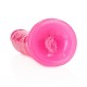 DILDO SLIM REALISTIC GLOW IN THE DARK 9'' / 22,5 CM ROSA REALROCK
