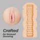 FAPPUCINO CREAMY PUSS MASTURBADOR VAGINAL PORTÁTIL CRUSHIOUS