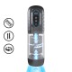 MASTURBADOR VIBRATÓRIO COM SUCÇÃO E IMPULSO VORTEX GUN METAL PUMPED