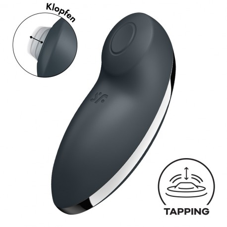 ESTIMULADOR TAP & CLIMAX 2 CINZA SATISFYER
