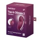 ESTIMULADOR TAP & CLIMAX 2 VERMELHO SATISFYER