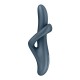 VIBRADOR HEAT FLEX 4 CINZA SATISFYER