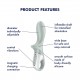 VIBRADOR AIR PUMP BOOTY 3 VERDE SATISFYER
