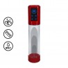 BOMBA PARA O PÉNIS AUTOMÁTICA MEGALIFT METALLIC RED PUMPED