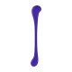 VIBRADOR FLEXÍVEL COM COMANDO DUAL-ENDED BENDABLE ROXO LOVELINE 