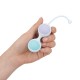 BOLAS VAGINAIS VIBRATÓRIAS COM COMANDO E 5 PESOS INTERCAMBIÁVEIS KEGEL KIT ROXO LOVELINE 