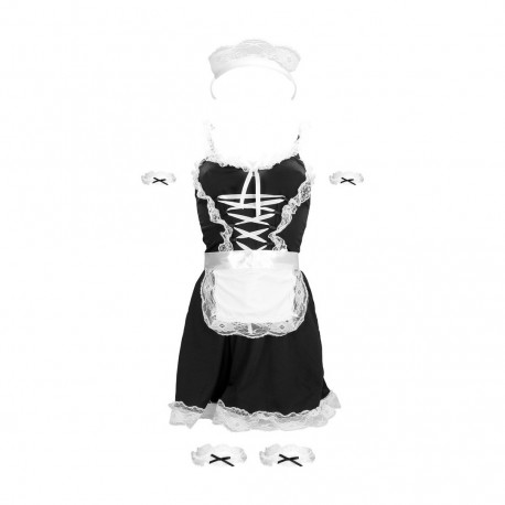FANTASIA DE CRIADA PRETO S-LINE 