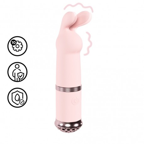 VIBRADOR REVE MINI RABBIT ROSA LOVELINE 