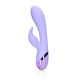 VIBRADOR SMOOTH SILICONE RABBIT DIGITAL LAVENDER LOVELINE