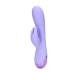 VIBRADOR SMOOTH SILICONE RABBIT DIGITAL LAVENDER LOVELINE