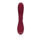 VIBRADOR SMOOTH SILICONE RABBIT DARK CHERRY LOVELINE