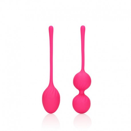 CONJUNTO DE 2 BOLAS VAGINAIS THUMPING KEGEL WILD STRAWBERRY LOVELINE