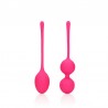 CONJUNTO DE 2 BOLAS VAGINAIS THUMPING KEGEL WILD STRAWBERRY LOVELINE