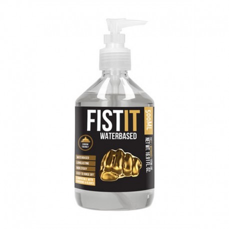 LUBRIFICANTE À BASE DE ÁGUA 17 FL OZ 500 ML FIST IT 