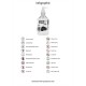 LUBRIFICANTE À BASE DE ÁGUA COM ASPECTO DE ESPERMA 17 FL OZ 500 ML FIST IT