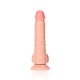 DILDO REALISTA COM TESTÍCULOS STRAIGHT 8 /20,5 CM FLESH REALROCK