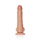 DILDO REALISTA COM TESTÍCULOS STRAIGHT 8 /20,5 CM REALROCK