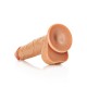 DILDO REALISTA COM TESTÍCULOS STRAIGHT 8 /20,5 CM REALROCK