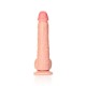DILDO REALISTA COM TESTÍCULOS STRAIGHT 9 /23 CM REALROCK