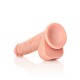 DILDO REALISTA COM TESTÍCULOS STRAIGHT 9 /23 CM REALROCK