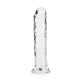 DILDO STRAIGHT REALISTIC CRYSTAL CLEAR 7 /18 CM TRANSPARENTE REALROCK