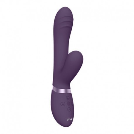 VIBRADOR TANI FINGER MOTION WITH PULSE-WAVE ROXO VIVE 