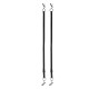 AFASTADORES XTREME LABIA SPREADER WITH CLAMPS PRETO OUCH!
