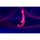 STRAP-ON SEM ARNÊS GLOW IN THE DARK 6'' / 13,5 CM ROSA REALROCK