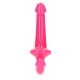 STRAP-ON SEM ARNÊS GLOW IN THE DARK 6'' / 13,5 CM ROSA REALROCK