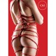 CORDA JAPANESE SOFT SILK  32.8 FT /10 M VERMELHA OUCH!