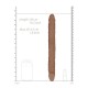 DILDO DUPLO TAN 14 / 36 CM REALROCK