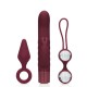 KIT PARA ELA (S)EXPLORE DARK CHERRY LOVELINE