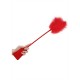 ESPANADOR DE PLUMAS COM CHIBATA VERMELHA OUCH!