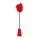 ESPANADOR DE PLUMAS COM CHIBATA VERMELHA OUCH!