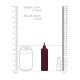 VELA COM AROMA DE ROSA WAX PLAY CANDLE 100 GR OUCH!