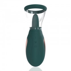 BOMBA RECARREGÁVEL PARA VULVA E SEIOS ENHANCE FOREST GREEN PUMPED