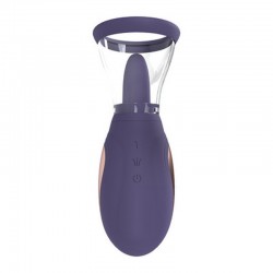 BOMBA RECARREGÁVEL PARA VULVA E SEIOS ENHANCE ROXO PUMPED
