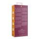 STRAP-ON SEM ARNÊS COM VIBRAÇÃO MERLOT GRAPE LOVELINE