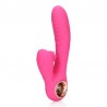 VIBRADOR RABBIT COM LAMBIDA E AQUECIMENTO EXUBERANT PINK LOVELINE