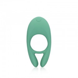 ANEL PARA O PÉNIS ULTRA SOFT SILICONE POINTED BLUE GRASS LOVELINE