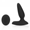 PLUG ANAL COM VIBRAÇÃO E COMANDO SMOOTH VIBRATING LICORICE BLACK LOVELINE