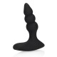 PLUG ANAL COM VIBRAÇÃO E COMANDO BEADED LICORICE BLACK LOVELINE