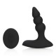 PLUG ANAL COM VIBRAÇÃO E COMANDO BEADED LICORICE BLACK LOVELINE