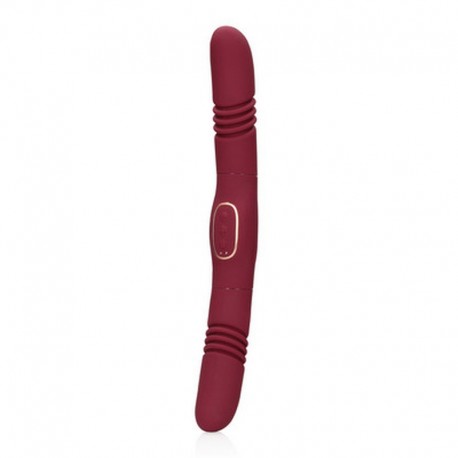 VIBRADOR DOUBLE-SIDED THRUSTING MERLOT GRAPE LOVELINE